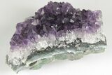 3.1" Sparking, Purple, Amethyst Crystal Cluster - Uruguay - #202297-1